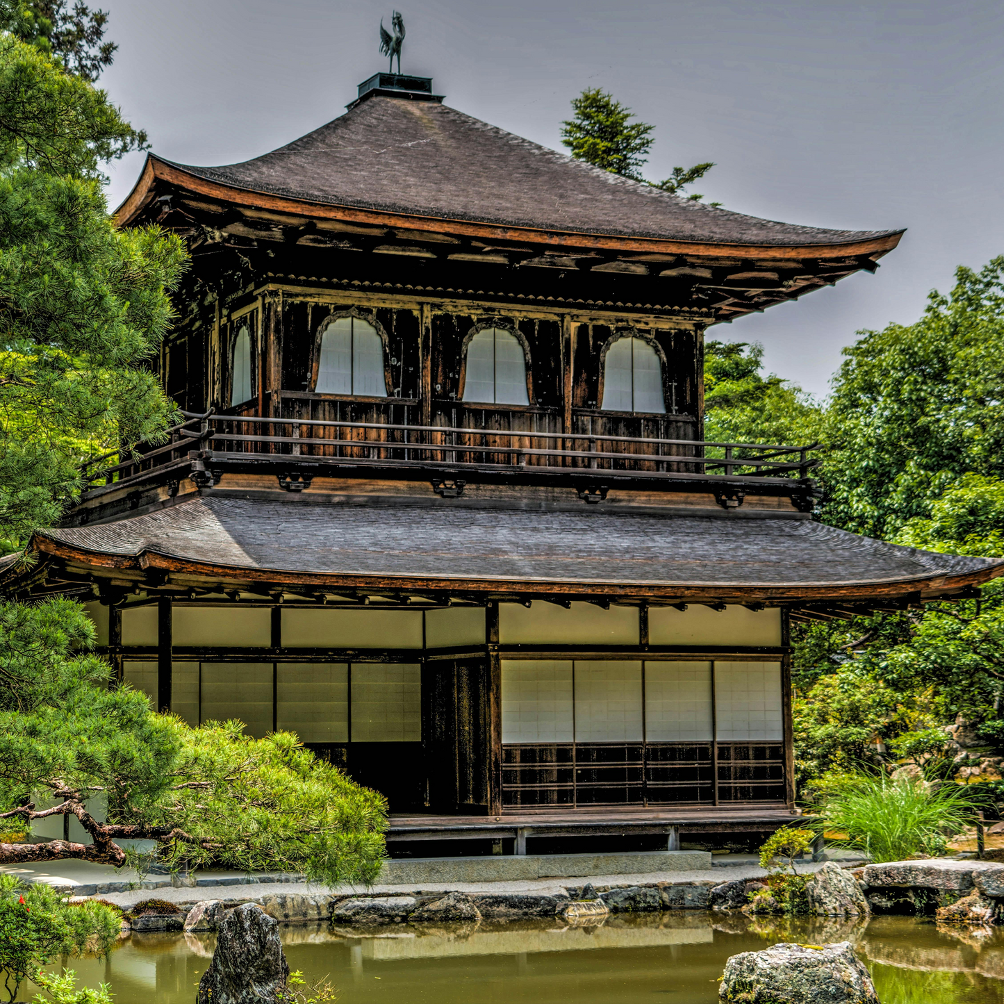 金閣寺(鹿苑寺)と銀閣寺ツアー